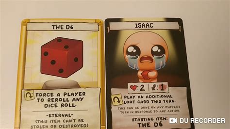 the binding of isaac rules card